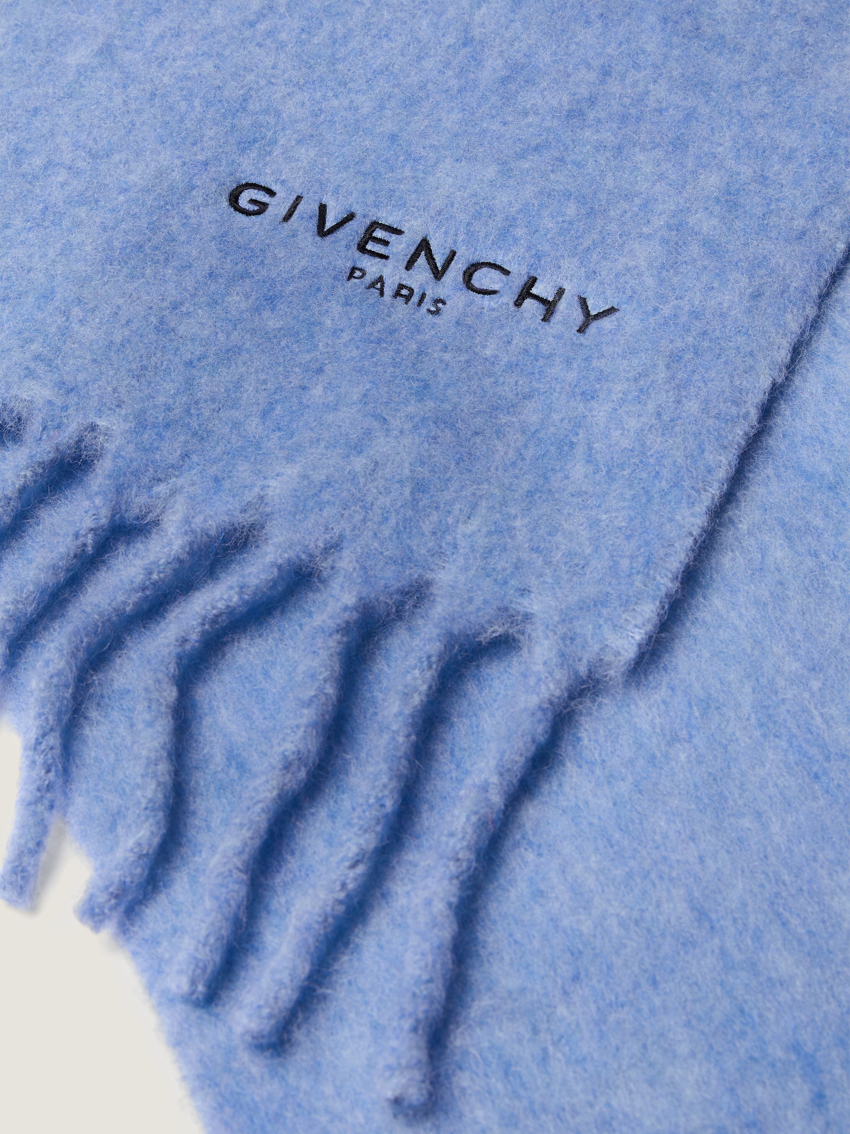 GIVENCHY Paris large scarf in alpaca wool
